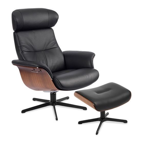 Relaxfauteuil + hocker Timeout