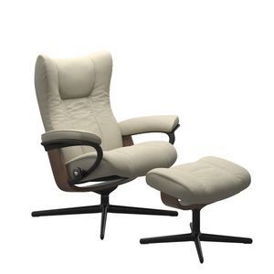 Stressless fauteuil + hocker Wing 