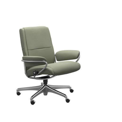 Home office fauteuil Tokyo low back home office leder Paloma 094 oxford blue 18 0981-1020 | 1