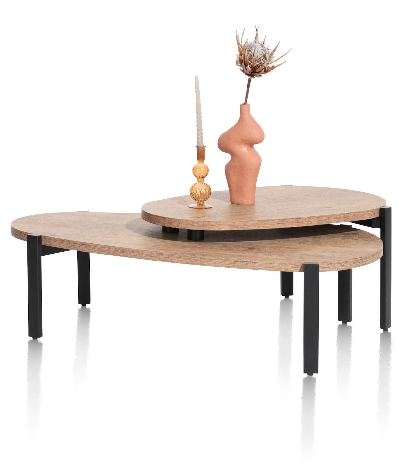 Salontafel set van 2 Pantin  46305BRN