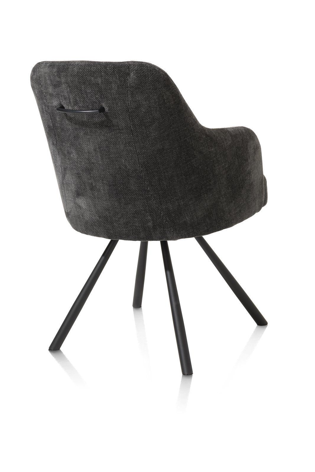 Armstoel livigno/rob draai Eva  48664ANT Antraciet | 3