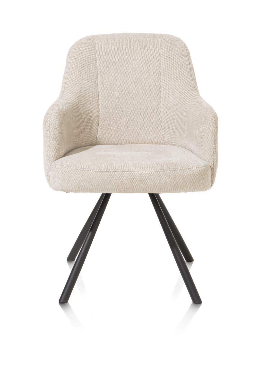 Armstoel livigno/rob draai Eva  48664CRE Creme | 2