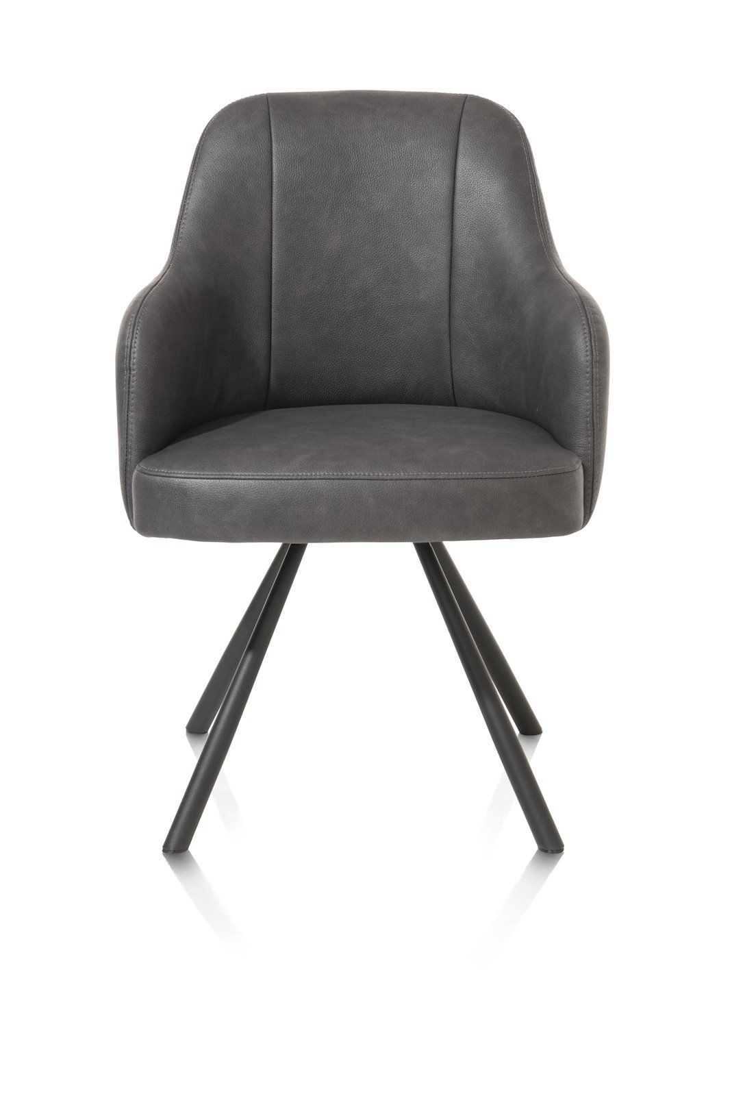 Armstoel pala/rob draai Eva  48666ANT Antraciet | 2