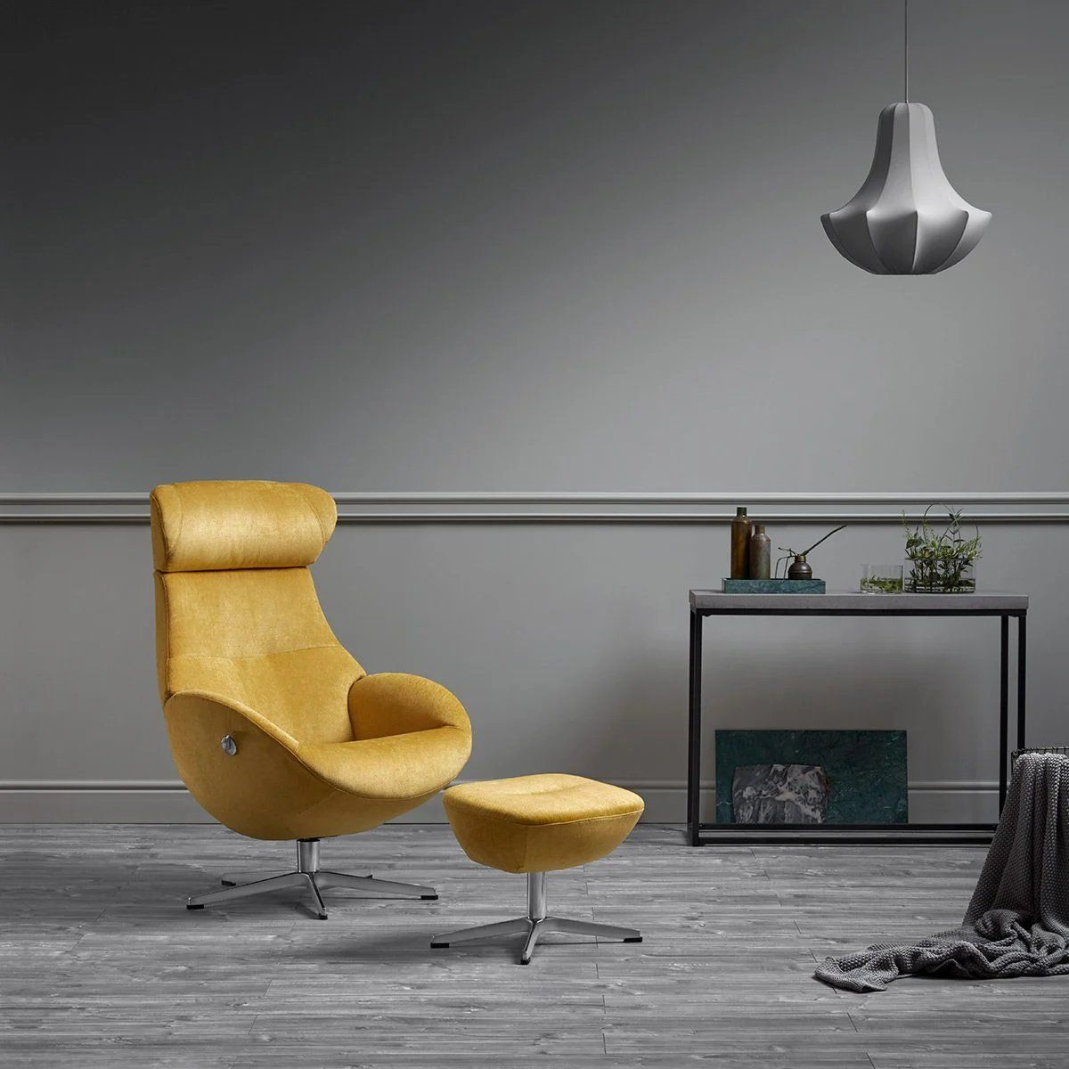 Relaxfauteuil + hocker Globe | 3