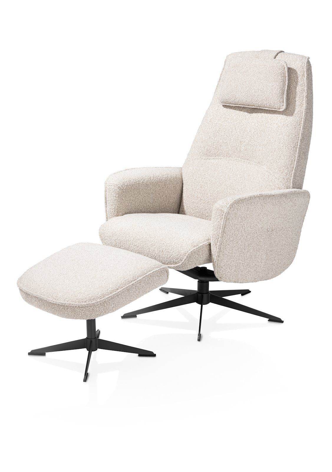 Ft + poef Andalucia Cloudy beige 49076BEI