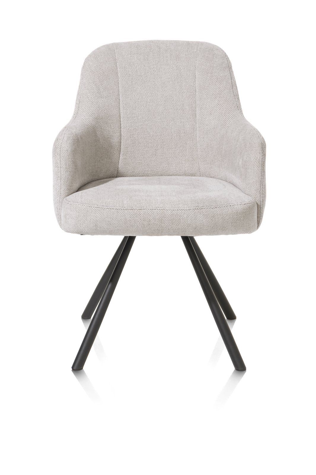 Armstoel livigno/rob draai Eva  48664KIE Kiezel | 2