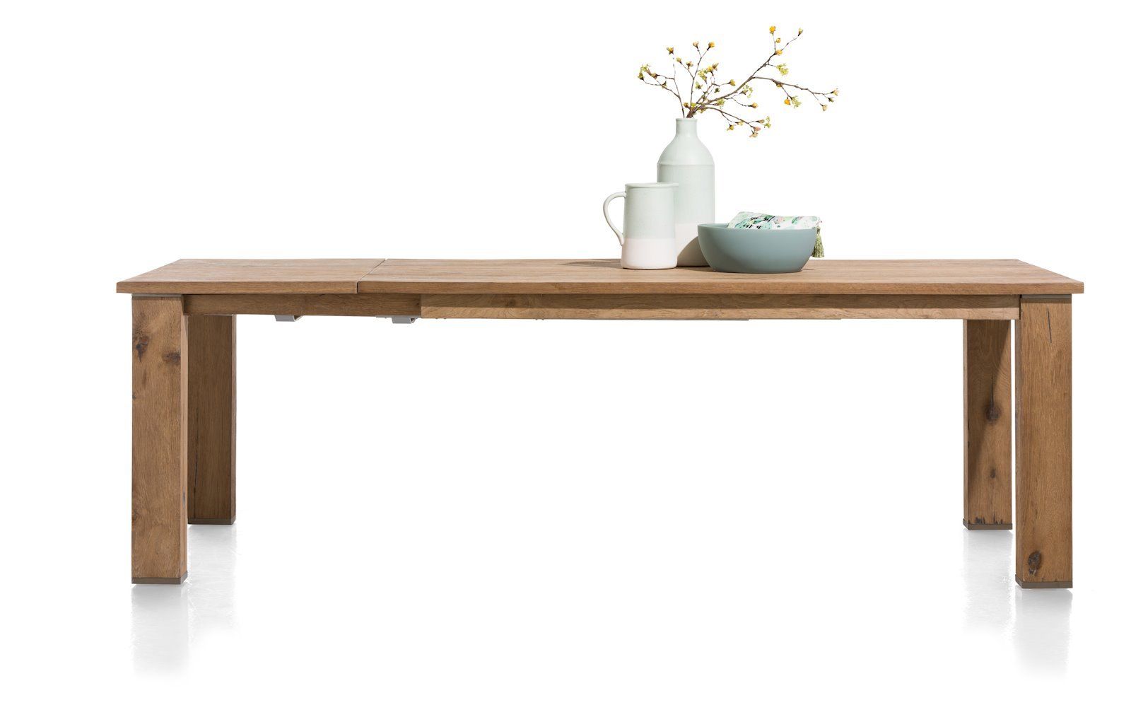 Tafel 100x160(+60)x77 Canova  39597RWB | 4