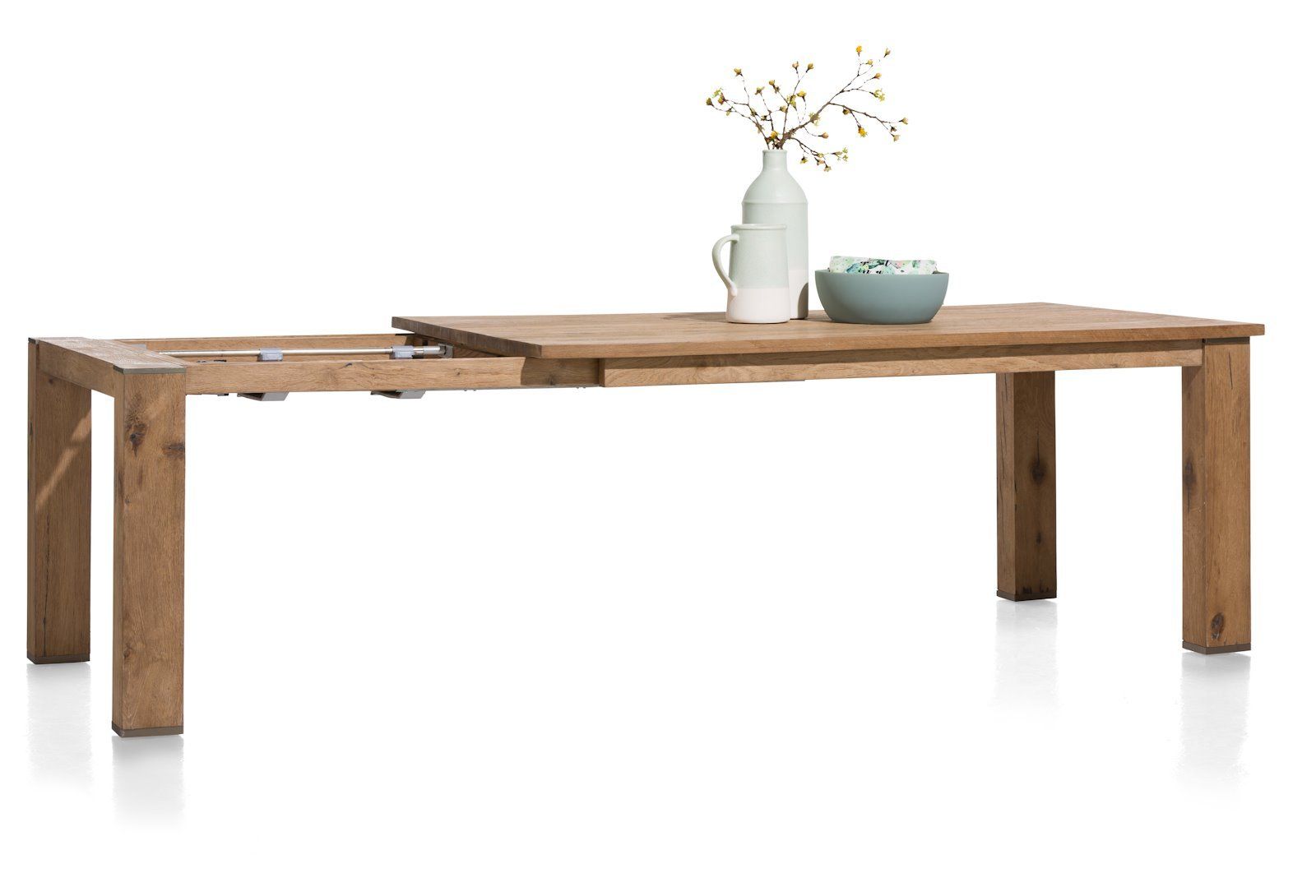 Tafel 100x160(+60)x77 Canova  39597RWB | 3