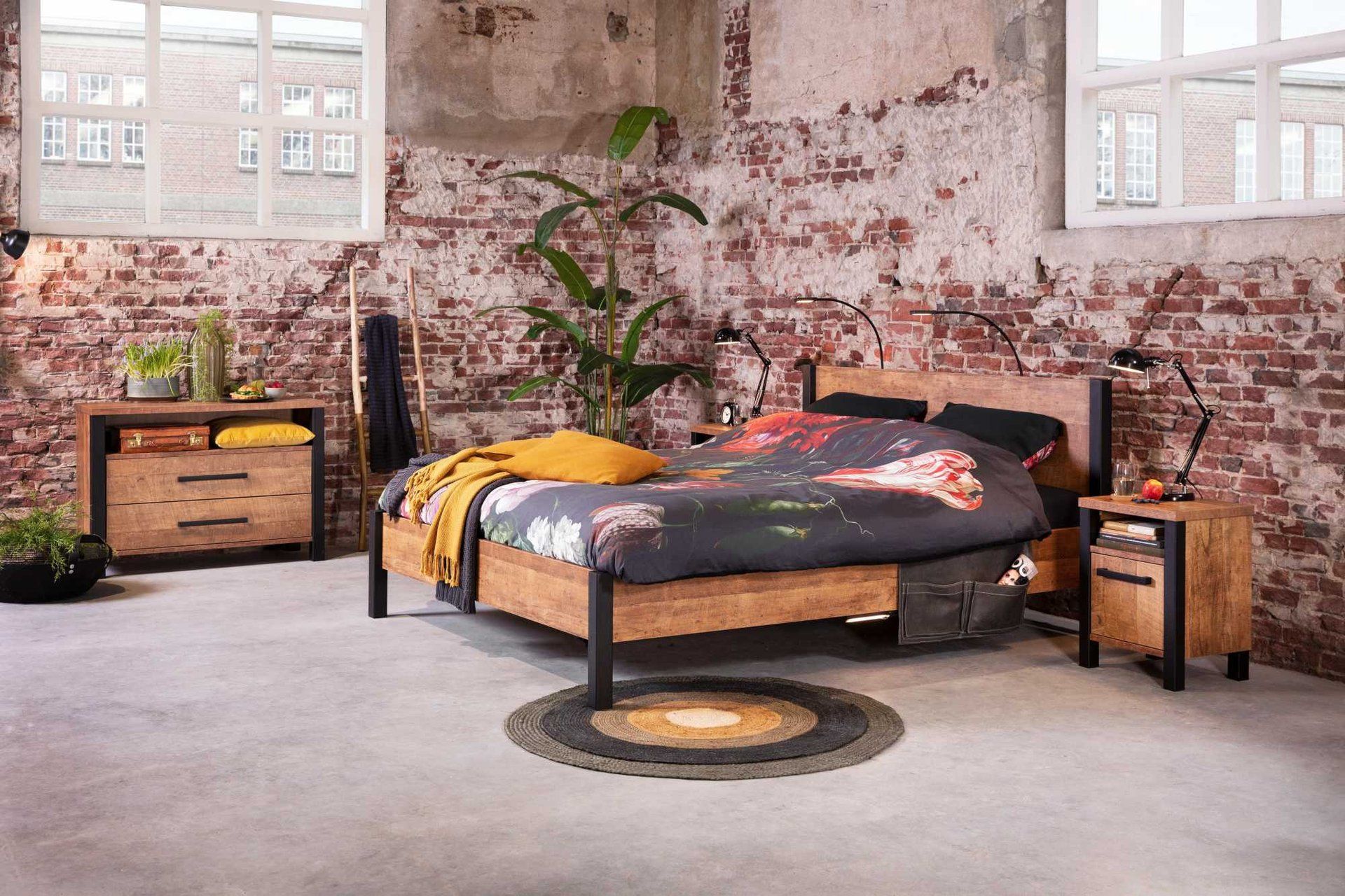 Slaapkamer Charly incl. nachtkastjes