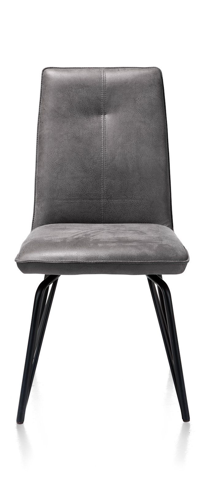 Stoel rocky/obl 4p/greep Bella  36716OBL off black | 2