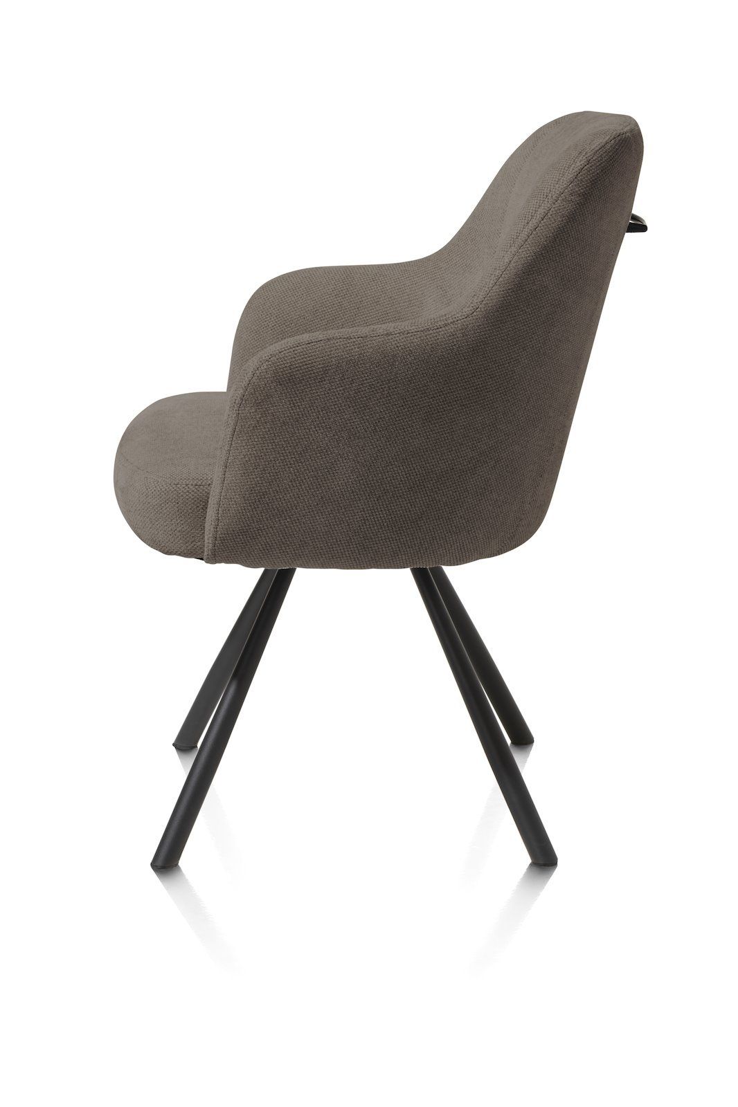 Armstoel livigno/rob draai Eva  48664BRU bruin | 4