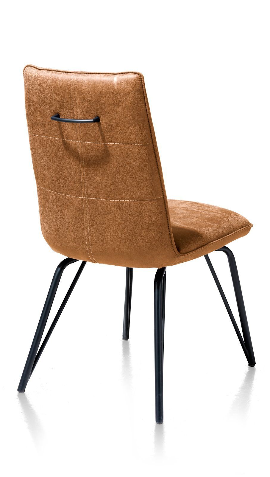 Stoel rocky/obl 4p/greep Bella  36716COG Cognac | 3