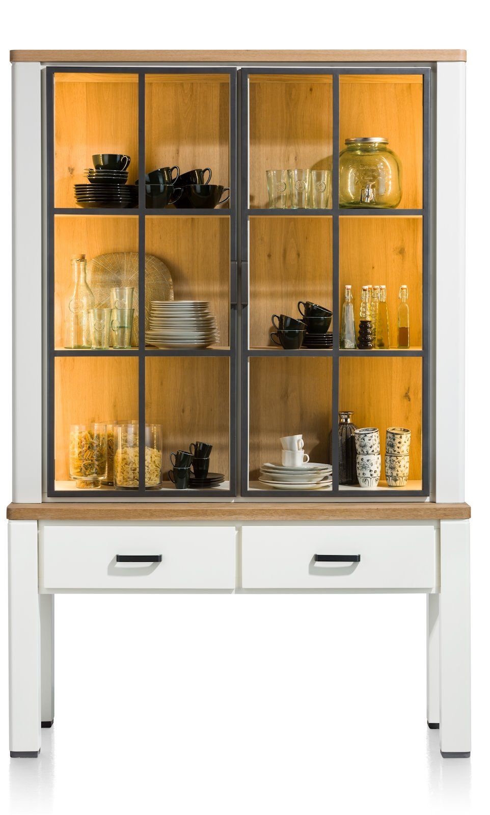 Wandtafel 140cm 2lades Arizona  40882WIT | 4