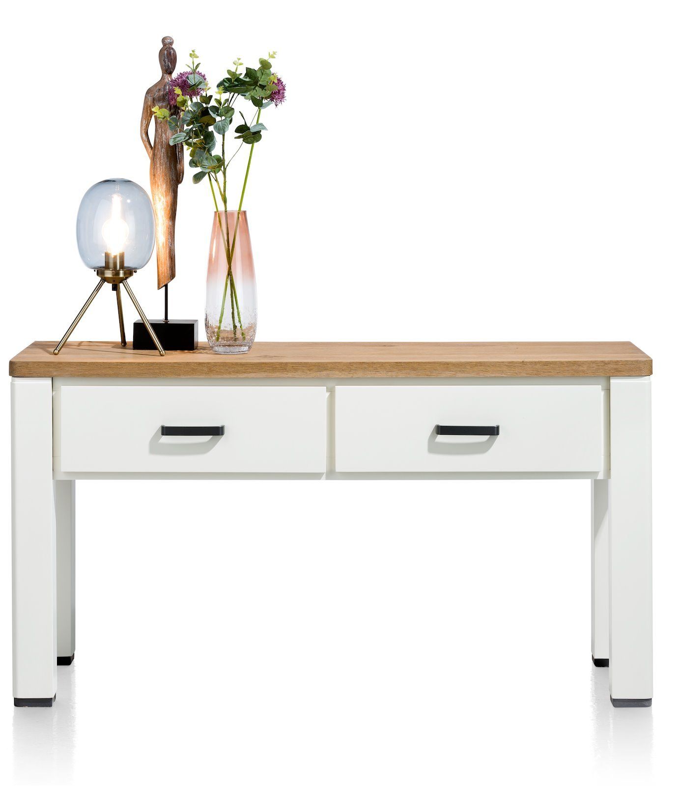 Wandtafel 140cm 2lades Arizona  40882WIT