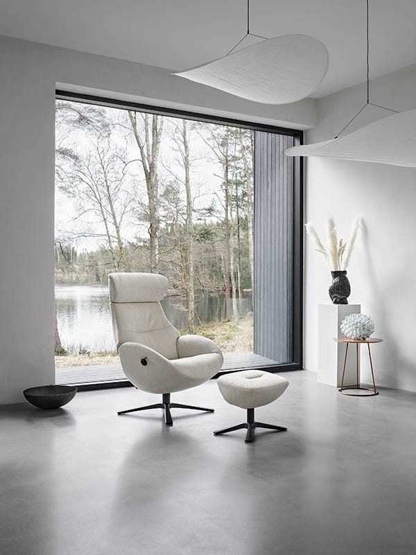 Relaxfauteuil + hocker Globe | 5