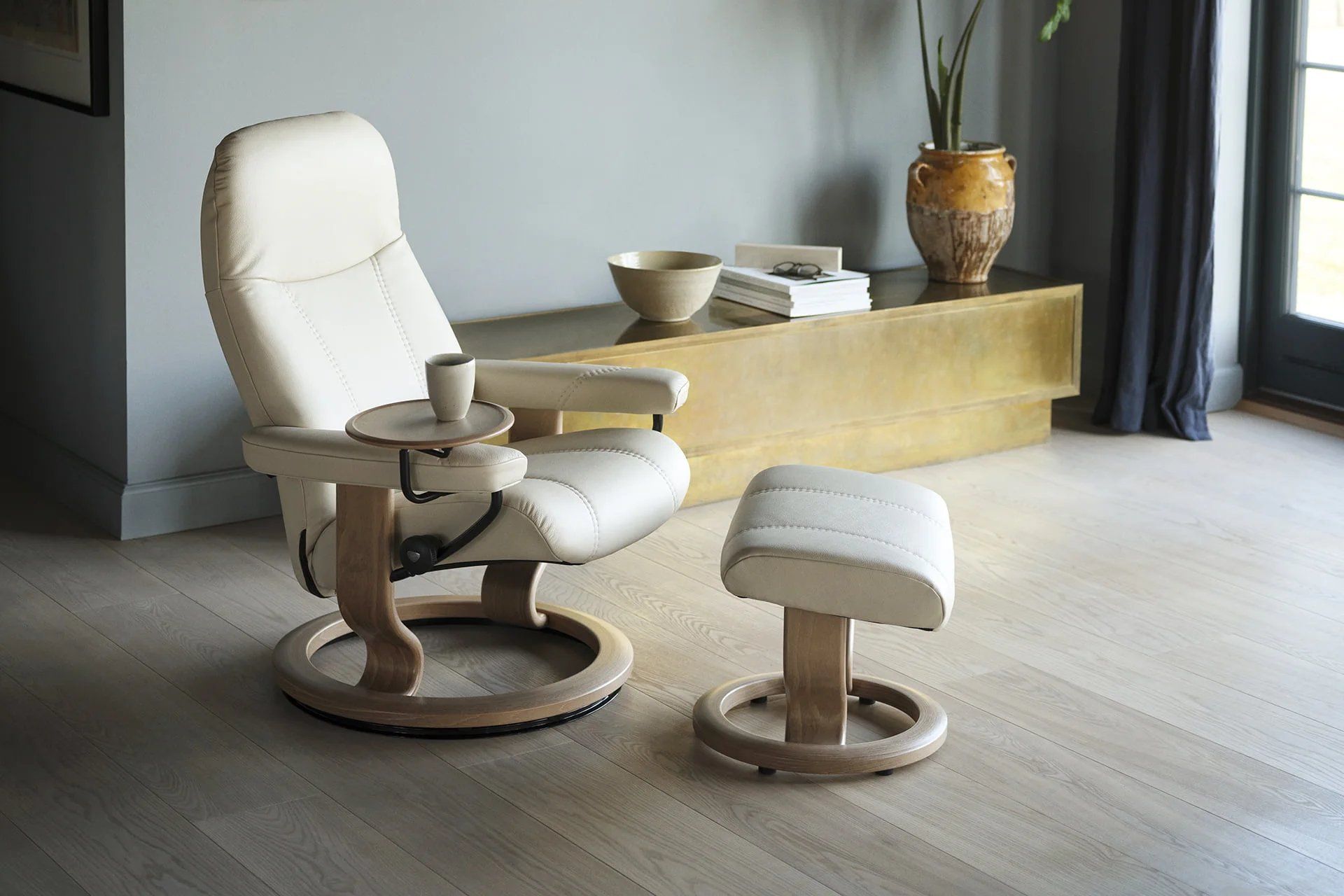 Stressless fauteuil + hocker Consul | 8