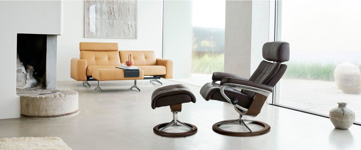 Stressless fauteuil + hocker Erik | 7