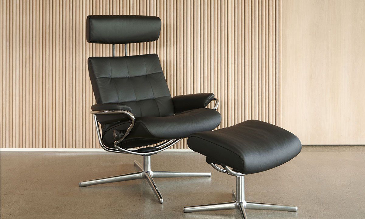Stressless fauteuil + hocker London | 5