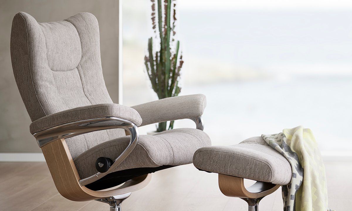 Stressless fauteuil + hocker Wing  | 6