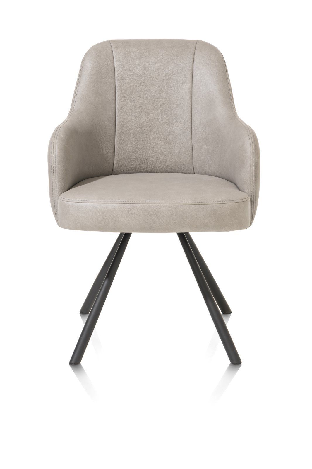 Armstoel pala/rob draai Eva  48666LGR Lichtgrijs | 2