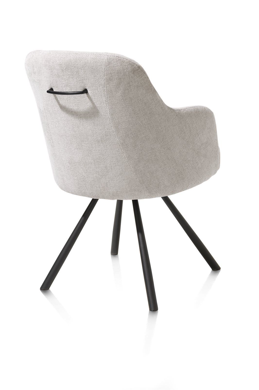 Armstoel livigno/rob draai Eva  48664KIE Kiezel | 3