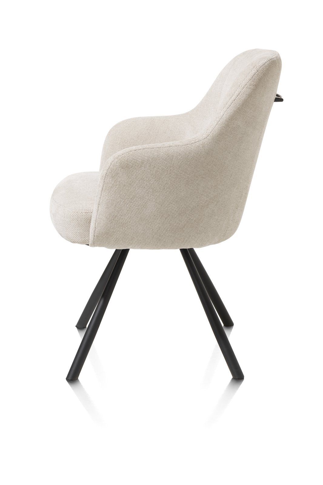 Armstoel livigno/rob draai Eva  48664CRE Creme | 4