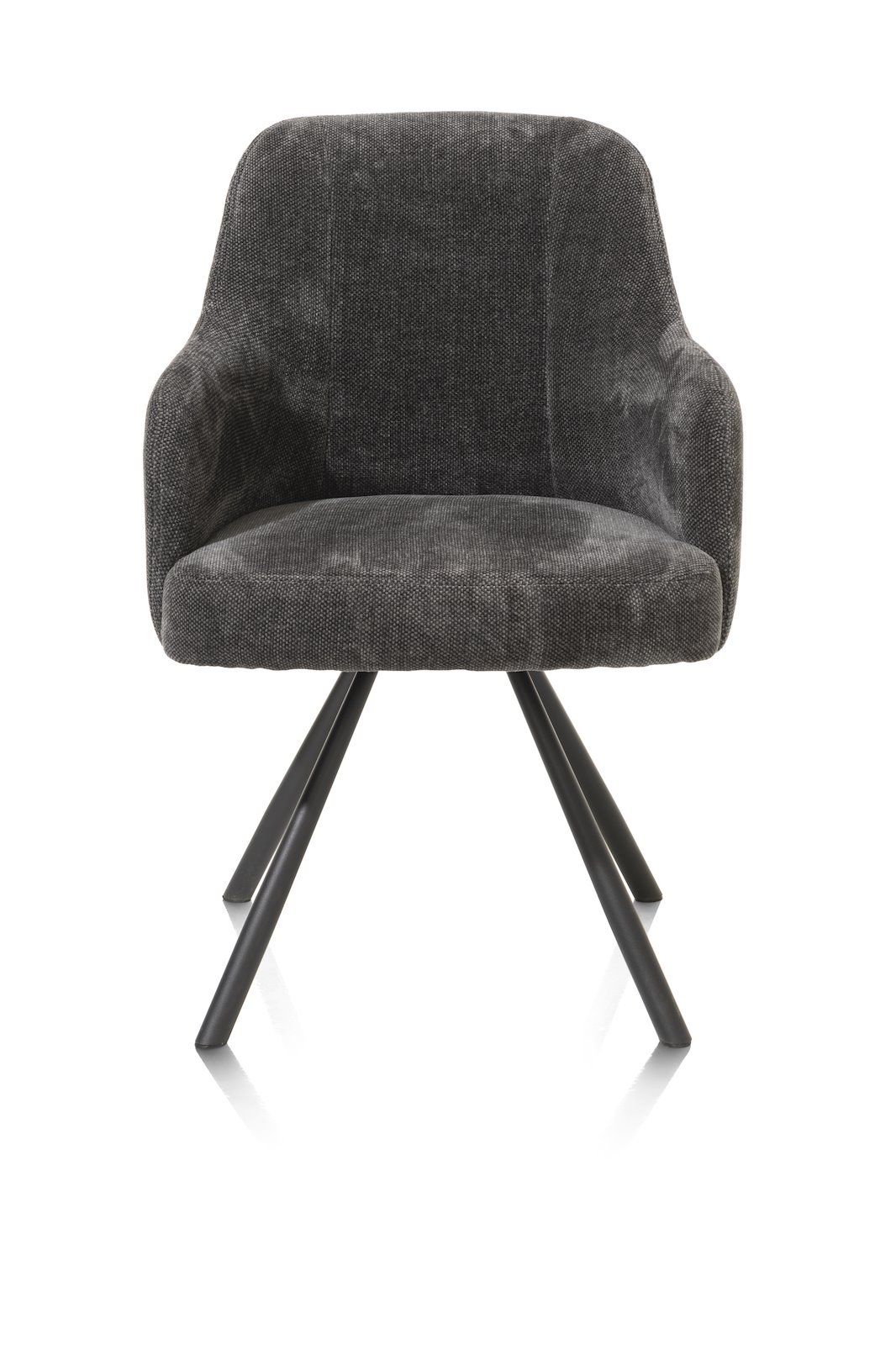 Armstoel livigno/rob draai Eva  48664ANT Antraciet | 2