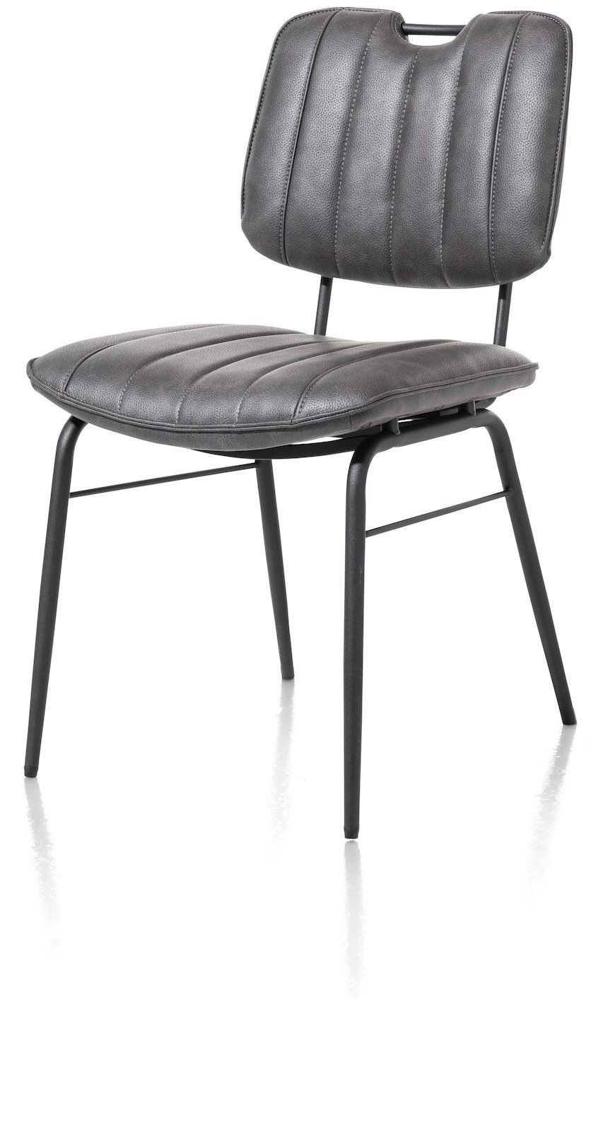 Stoel pala/rob kd 4pt Bristol  36981ANT Antraciet